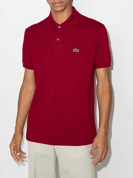 Tricouri Polo Lacoste Polo With Logo BORDEAUX Barbati (BM 19743734) 2