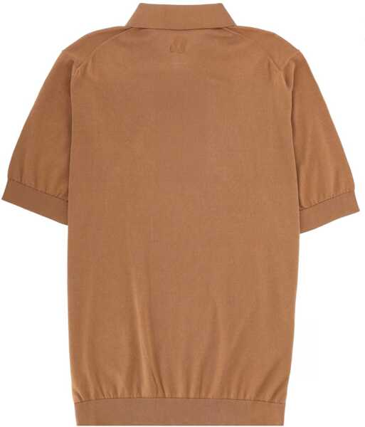 Tricouri Polo Lardini Cotton Polo BROWN Barbati (BM 19743737) 2