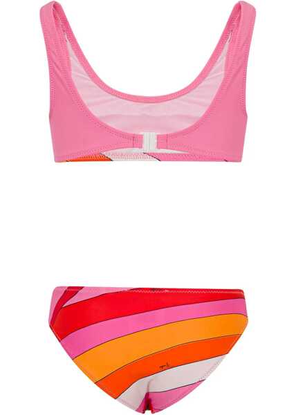 Costume de baie 2 piese PUCCI Bikini Costume PINK Fete (BM 19743746) 2