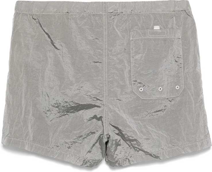 Bermude Stone Island Swimsuit With Logo Patch GREY Barbati (BM 19743773) 2