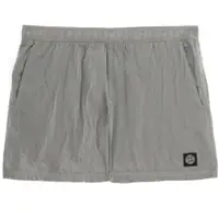 Bermude Swimsuit With Logo Patch Barbati