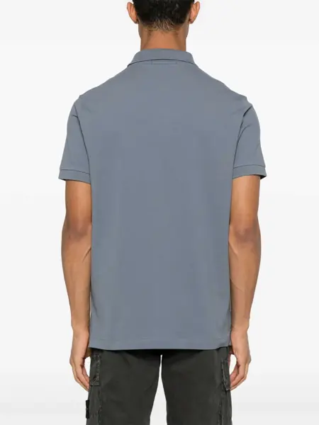 Tricouri Polo Stone Island Polo With Logo Patch CHARCOAL Barbati (BM 19743830) 3