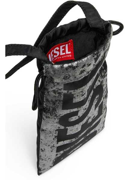 Genti mini Diesel Clutch Bag With Logo BLACK Fete (BM 19743836) 3