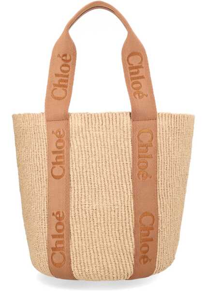Genti de mana Chloe Basket Bag Woody Large BEIGE Femei (BM 19744004) 2