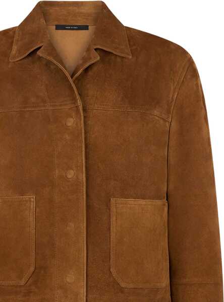 Geci de piele Tom Ford Suede Jacket BROWN Femei (BM 19744016) 2