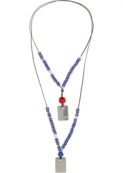 Coliere DSQUARED2 Necklace With Logo Plaques MULTICOLOUR Barbati (BM 19744022) 2