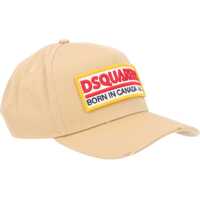 Sepci pentru Barbati - Sepci DSQUARED2 Baseball Hat With Logo Patch BEIGE Barbati (BM 19744028) - B-mall.ro