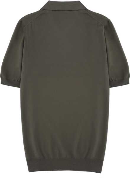 Tricouri Polo Fay Cotton Polo MILITARY GREEN Barbati (BM 19744556) 2