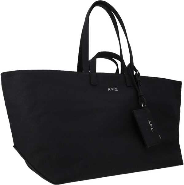 Genti de mana A.P.C. Le Drummer Tote Bag BLACK Femei (BM 19744649) 2