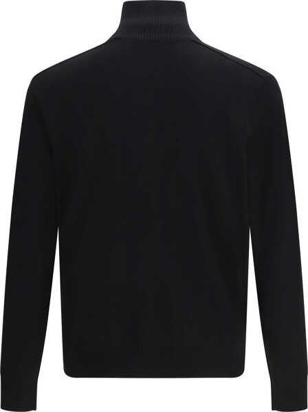 Pulovere Burberry Check wool Sweater BLACK Barbati (BM 19744754) 2