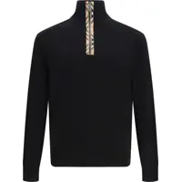 Pulovere Check wool Sweater Barbati