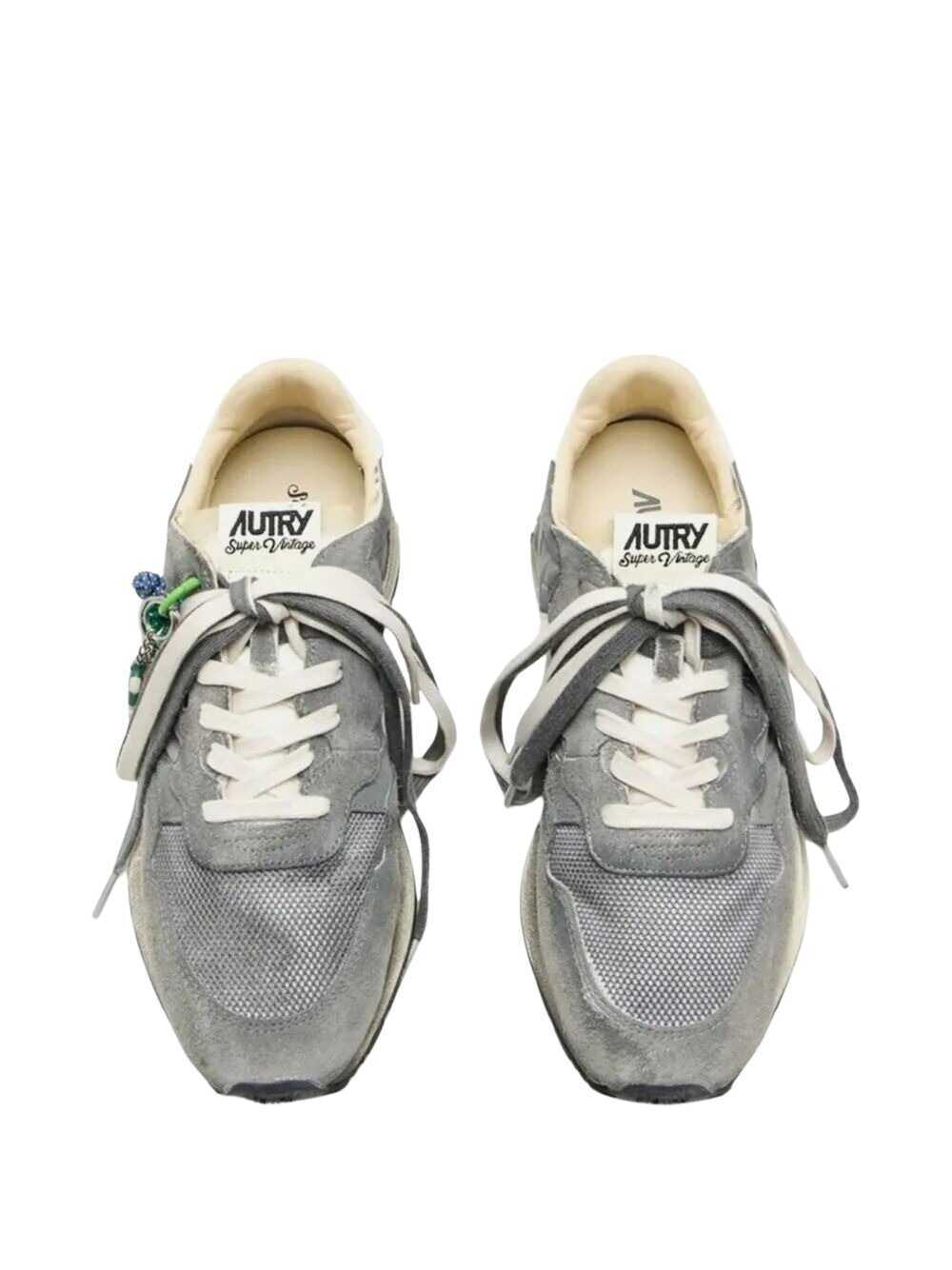 Sneakers AUTRY Autry Reelwind Super Vintage Sneakers in Black White, product code WVLWYS07 Blk Wht Femei (BM 19744764) 2