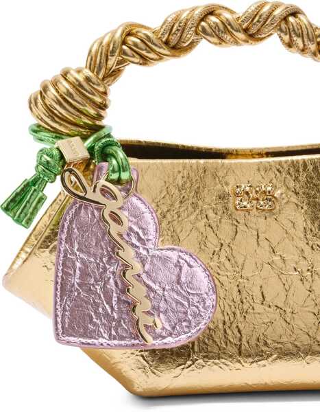 Brelocuri Ganni Heart Mirror Keychain PINK Femei (BM 19744787) 3