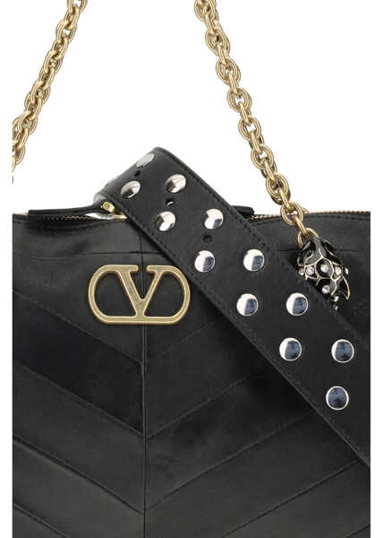 Genti de umar Valentino Garavani Panthea Medium Shoulder Bag NERO Femei (BM 19744808) 4