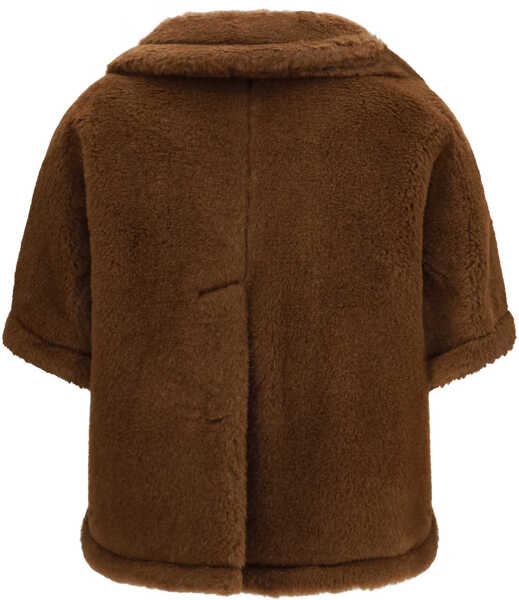 Paltoane Max Mara Corvino4 cape Jacket ORO VERDE MARRONE Femei (BM 19744823) 2