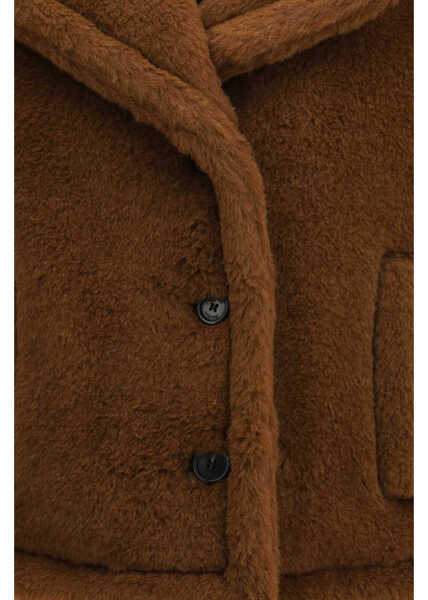 Paltoane Max Mara Corvino4 cape Jacket ORO VERDE MARRONE Femei (BM 19744823) 3