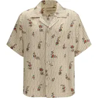 Camasi casual Papier Floral print silk bowling Shirt Barbati