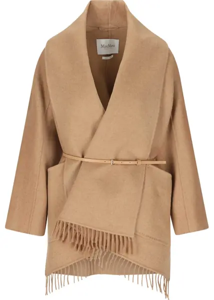 Cardigane Max Mara Camel cardigan Coat CAMMELLO Femei (BM 19744835) 4