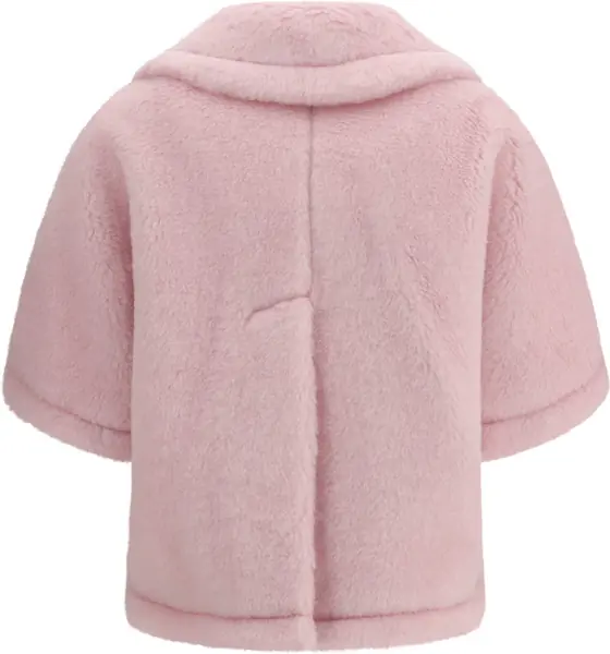 Paltoane Max Mara Corvino cape Jacket BEIGE ROSA Femei (BM 19744841) 2