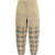 Burberry Cotton Sweatpants with a faded check pattern SAND IP CHECK