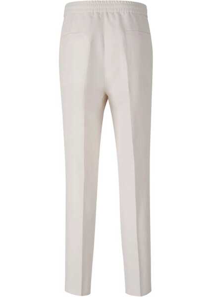 Pantaloni casual Brunello Cucinelli Linen Pants OFF WHITE Barbati (BM 19744877) 2