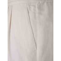 Pantaloni casual Brunello Cucinelli pentru Barbati - Pantaloni casual Brunello Cucinelli Linen Pants OFF WHITE Barbati (BM 19744877) - B-mall.ro