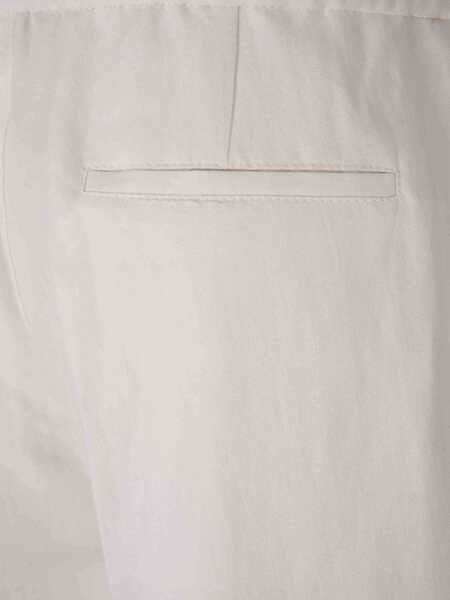 Pantaloni casual Brunello Cucinelli Linen Pants OFF WHITE Barbati (BM 19744877) 4