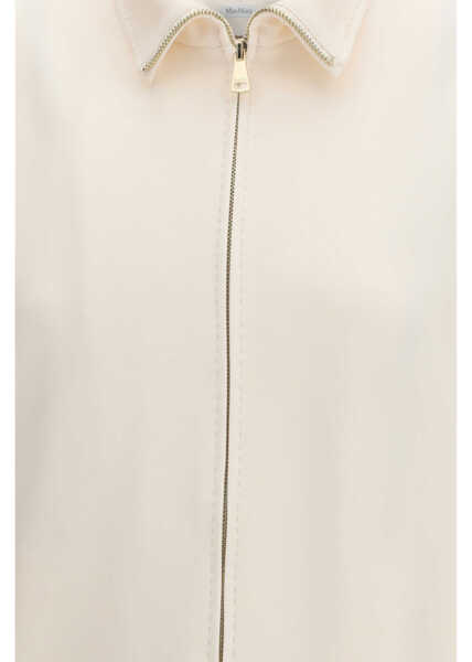 Jachete Max Mara Mxppala Jacket in scuba jersey AVORIO Femei (BM 19744919) 3