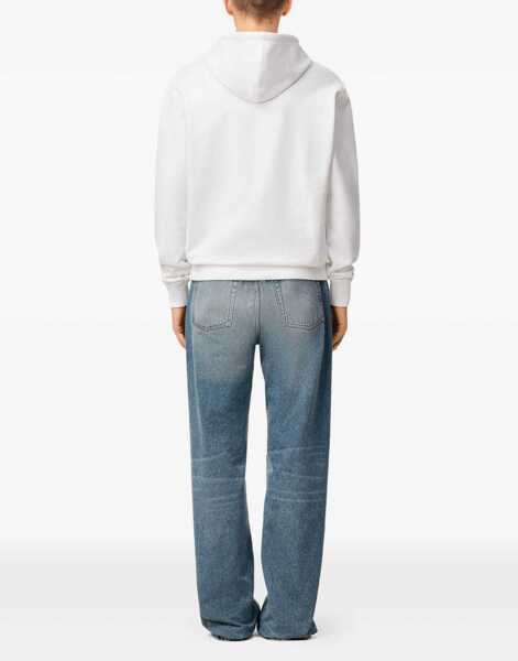 Bluze de trening AMI Paris Ami de Coeur cotton Hoodie BLANC Barbati (BM 19744937) 4