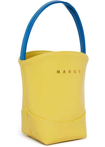 Genti de mana Marni Bag Basketing YELLOW Fete (BM 19745024) 2