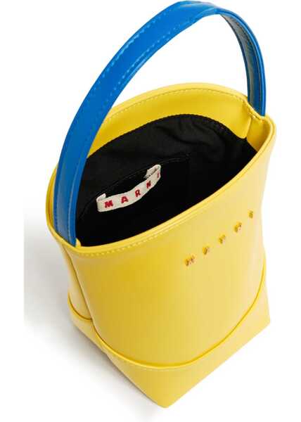 Genti de mana Marni Bag Basketing YELLOW Fete (BM 19745024) 4