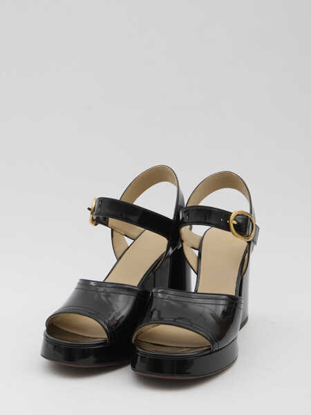 Sandale Valentino Garavani Fawcette Platform Sandals BLACK Femei (BM 19745066) 2