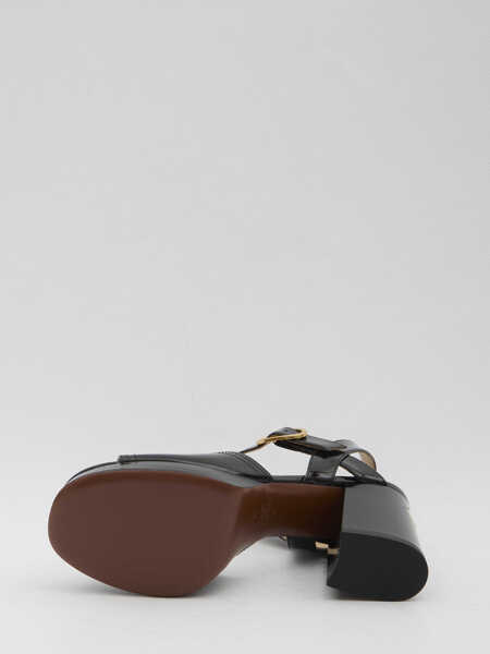 Sandale Valentino Garavani Fawcette Platform Sandals BLACK Femei (BM 19745066) 4