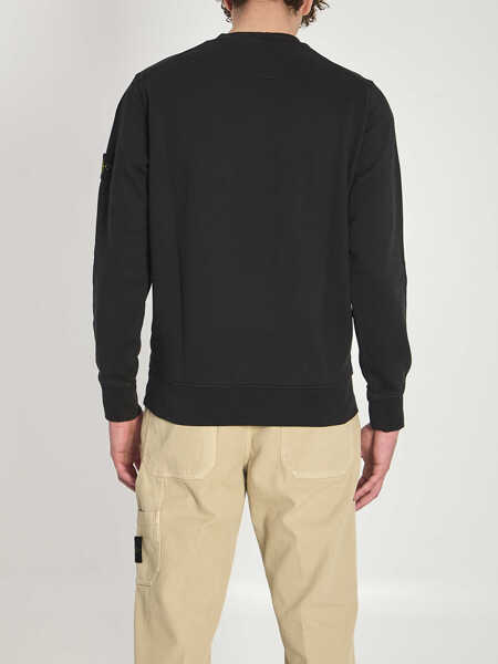 Pulovere Stone Island Crew Neck Sweater BLACK Barbati (BM 19745114) 4