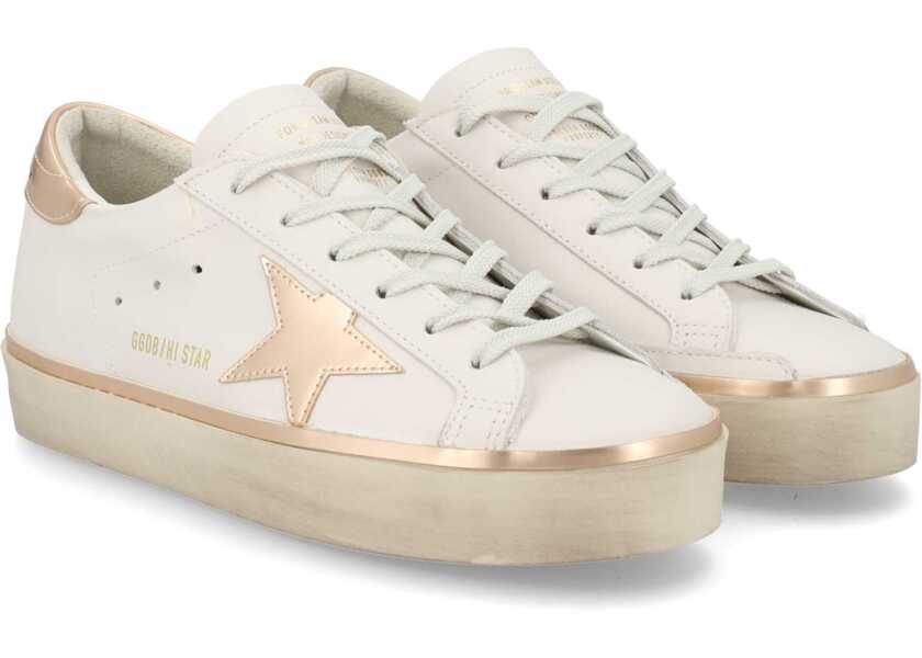 Sneakers Golden Goose Hi Star Sneaker WHITE Femei (BM 19745147) 2