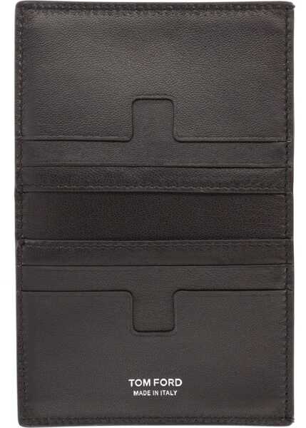 Portofele Tom Ford Leather Wallet BROWN Barbati (BM 19745192) 3