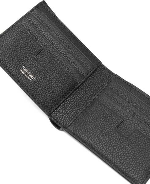 Portofele Tom Ford Leather Wallet BLACK Barbati (BM 19745204) 3