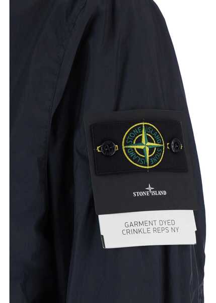 Bomber jacket Stone Island Dyed Crinkle Reps Ny Jacket BLUE Barbati (BM 19745225) 3