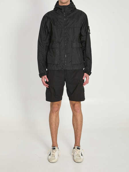 Bomber jacket Stone Island 3L Tc Membrane Jacket BLACK Barbati (BM 19745243) 5