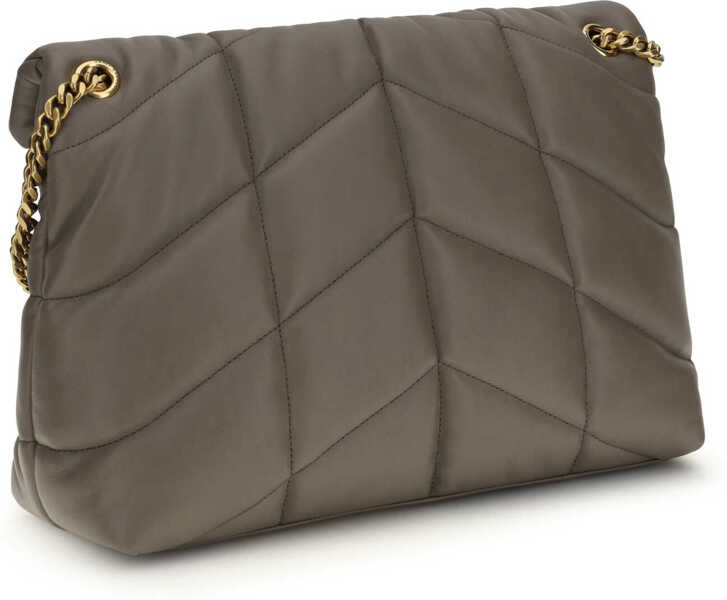 Genti de umar Saint Laurent LouLou Medium leather Shoulder Bag ZINC Femei (BM 19745288) 3