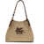 ETRO Large Libra Shoulder Bag in raffia Y0412