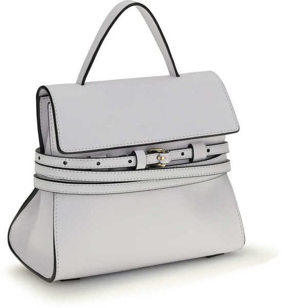 Genti de mana Moschino Tie Me Handbag BIANCO Femei (BM 19745354) 2