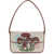STAUD Tommy Shroomscape Beaded Shoulder Bag MUSHROOM TEA