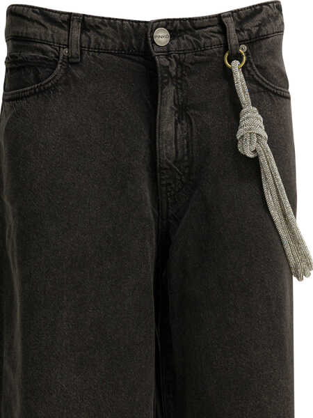 Blugi drepti Pinko Jeans Black Femei (BM 19746378) 3