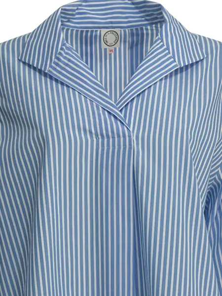 Camasi office INES DE LA FRESSANGE Shirts Light blue Femei (BM 19746396) 3