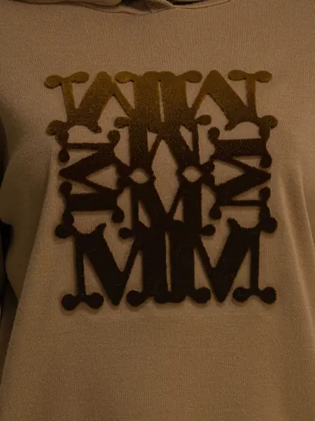 Pulovere Max Mara Virgin wool hooded sweater Brown Femei (BM 19746408) 3