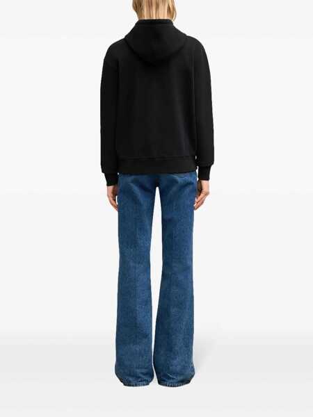 Bluze de trening AMI Paris Ami de Coeur hoodie Black Barbati (BM 19746435) 5