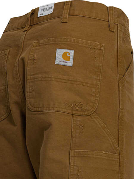 Pantaloni casual Carhartt Trousers Brown Barbati (BM 19746441) 4