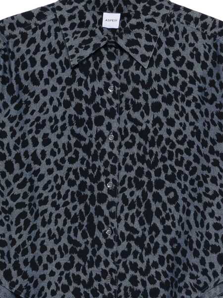 Camasi Aspesi WOMAN SHIRT Blue Femei (BM 19746501) 3