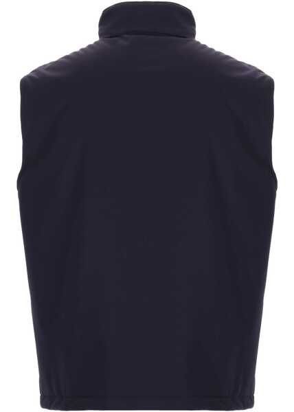 Veste casual Fay Turtleneck Vest BLUE Barbati (BM 19746530) 2